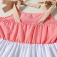 thumbnail image 7 of IROINNID Toddler Girls Ruffle Dress Sleeveless Flower Girls Flowy Pleated Party Dress 2-3T, 7 of 7
