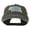 Black, variant on Nebraska State Map Embroidered Washed Cotton Cap - Navy OSFM
