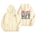 thumbnail image 1 of WEAIXIMIUNG Robes Chandail en Molleton pour Femmes 2025 Décontracté Été Dos Imprimé Manches Longues Pull à Capuche, 1 of 3