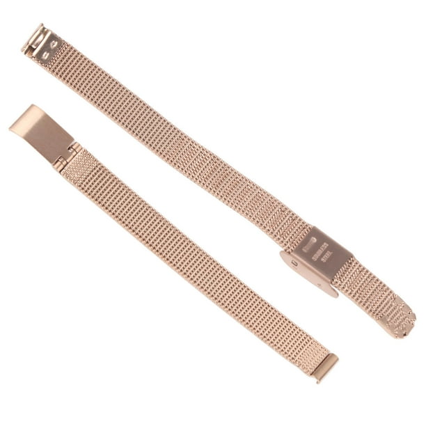 Banda de Reloj de Acero inoxidable, Correa de Reloj de Moda de Oro