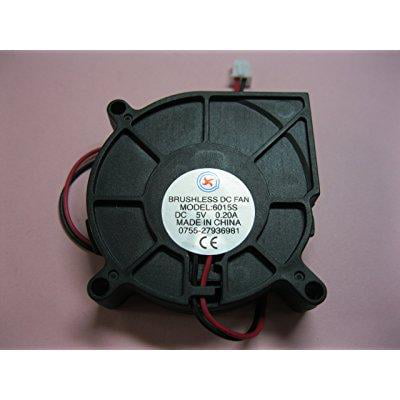 1 pcs Brushless DC Cooling Blower Fan 6015S 12V 60x60x15mm 3 pin Sleeve Bearing 