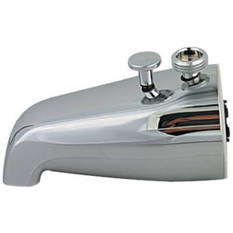 Delta Faucet 547-448 Tub Diverter Spout - Chrome, For 5/8" OD Copper Pipe, Adjusts From Wall