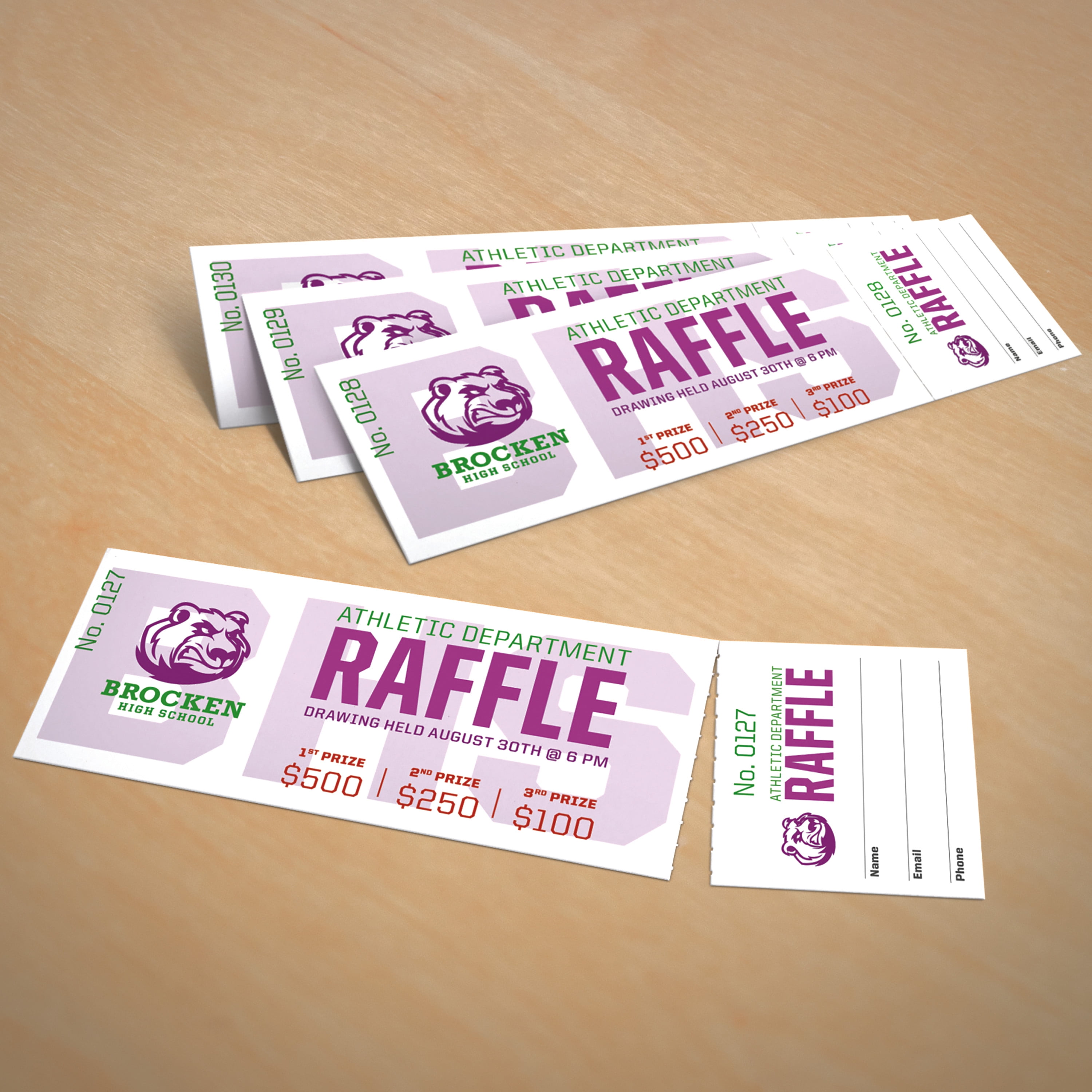 Avery Printable Tickets With Tear Away Stubs TUTORE ORG Master Of 