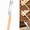 Single-Sided, variant on Japanese Pull Saw with Flexible Steel Blade, Flush Cut Hand Saw for Woodworking, Trim Work and Carpentry, 12 Inch