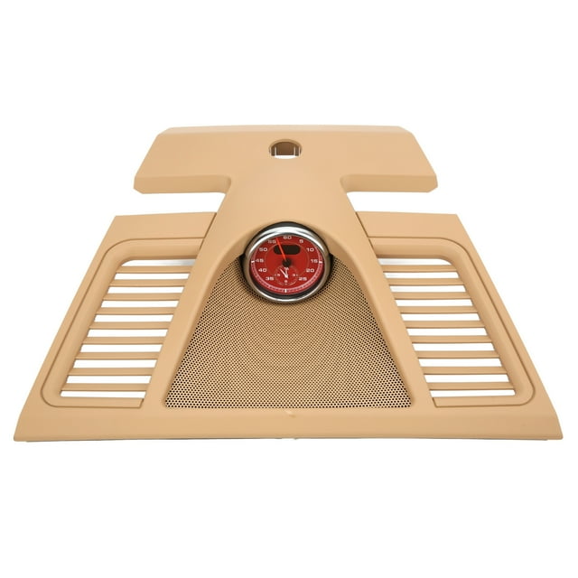 Bisel del panel del tablero, reloj del tablero beige, cubierta del tablero, muy recomendable