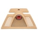 thumbnail image 5 of Cubierta del reloj del tablero, reloj del tablero de instrumentos beige, moldura del panel del tablero, bisel del panel del tablero, diseño personalizado, 5 of 9