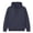 2# Navy, variant on Men Solid Pullover Hoodie Basic Plain Hooded Sweatshirt with Drawstring Hood & Front Kangaroo Pocket 4XL