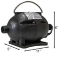 thumbnail image 3 of Little Giant T1500 Black Outdoor Living Torpedo High Flow Inline Or Submersible Pond Pump, 3 of 7