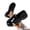 Black, variant on ZACPNCV Womens Plus Size Retro Loafers Round Toe Platform Low Heel Comfort Casual Shoes