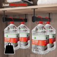 thumbnail image 4 of Heavy Duty Ceiling Mount Closet Rod, Long Clothes Storage Hanging Rack, Cuttable Room Divider Poles for Wardrobes, 4 of 8