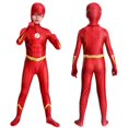 thumbnail image 3 of Vestido de fantasía para fiesta de carnaval, conjunto de máscara con casco, Flash Man, disfraz de Cosplay para niños, 3 of 5