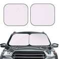 thumbnail image 2 of Naloa Kawaii Cat Paw Print 2-Piece Windshield Sunshade,Foldable Car Front Window Sun Shades,for Most Sedans SUV Truck-Medium, 2 of 6