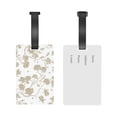thumbnail image 5 of Sikiie Vintage Stylized White Color Luggage Tags Privacy Cover ID Label Suitcase Tags Identifiers For School Bags,Suitcases, 5 of 7