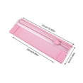thumbnail image 2 of BLEEUS A4 Bidirectional Cutting Paper Cutter with Pull-out Ruler Photo Trimmers (Pink)Student Supplies, 2 of 9