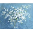 thumbnail image 2 of Nai, Danhui 32x26 White Modern Wood Framed Museum Art Print Titled - Fresh White Bouquet, 2 of 4
