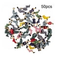 thumbnail image 4 of 50 Pcs Sitting Plastic Figures 1:32 Miniture People Human People Painted Mixed, 4 of 9