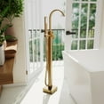 thumbnail image 4 of Dreamline FTLV3809X09 Levantine Floor Mounted Tub Filler - Black, 4 of 7