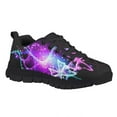 thumbnail image 2 of Pzuqiu Galaxy Butterfly Kids Girls Running Sneakers Size 11 Breathable Tennis Walking Shoes Lace Up Athletic Shoes Outdoor Sport Shoes, 2 of 7