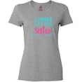 thumbnail image 3 of Inktastic Little Sister, Younger Sister, Arrow, Sibling Women's T-Shirt, 3 of 5