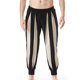 thumbnail image 2 of Pantalones largos para hombre, moda informal de patchwork, cintura elástica, bolsillos, deportivos, 2 of 9