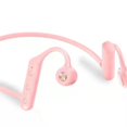 thumbnail image 4 of Auriculares de conducción ósea Auriculares deportivos de oreja abierta Micrófono incorporado Controladores de música 3-4H Rango de Rosa, 4 of 8