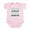 Petal Pink, variant on CafePress - Funny Auntie Body Suit - Baby Light Bodysuit, Size Newborn - 24 Months