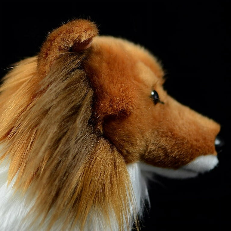 Rough collie stuffed outlet animal