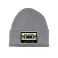 thumbnail image 1 of Gravity Threads Rad Mix Tape Patch Cuffed Beanie - Heather Grey, 1 of 1
