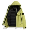 thumbnail image 2 of Mens Ski Jacket 2 in 1 Waterproof Snow Coat Winter Thick Warm Snowboarding Mountain Windbreaker Outwear, 2 of 4