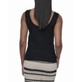 thumbnail image 2 of DKNY womens V-Neck Sweater, XL, Black, 2 of 4
