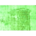 thumbnail image 1 of Ahgly Company Indoor Rectangle Solid Green Modern Area Rugs, 6' x 9', 1 of 4