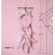 thumbnail image 3 of Rosa flotante alrededor de la lámpara: atrapasueños de unicornio con luz para niñas, atrapasueños de plumas con LED para decoración de dormitorio, regalo de cumpleaños para niñas., 3 of 5