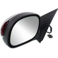 thumbnail image 2 of MIRROR Compatible For 2004 Ford F-150 Heritage 1998-1999 F-250 Left Driver Power Glass In-housing Signal Light Chrome, 2 of 5