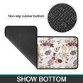 thumbnail image 6 of Pioneer Flower Floral Print Pattern Kitchen Rugs Sets Of 2,Anti Fatigue Kitchen Mat Rugs Non Slip Washable,Decorative Kitchen Floor Mats for Kitchen,Sink,Laundry,17"X30"+17"X47", 6 of 7