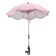thumbnail image 2 of Parasol pour Bébé, Parasol Universel pour Bébé de 14 Po, Parapluie Universel Réglable à 360 Degrés avec Protection UV, Parasol de Soleil Portable pour Chariot, Fauteuil Roulant, Chaise de Plage, 2 of 7
