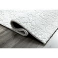 thumbnail image 3 of MDA Home Chryso White/Silver Contemporary Polyester Area Rug - 7'5" x 9'5", 3 of 5