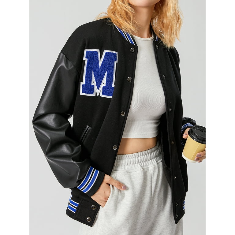 Retro Varsity Bomber Jacket