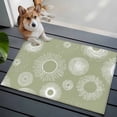 thumbnail image 4 of 2x3 Washable Area Rugs,Retro Radiation Lines Non-Slip Soft Rug Indoor Carpet,Floor Rugs for Living Room Bedroom, 4 of 9