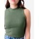 thumbnail image 2 of Blusa básica cuello alto Balam /Juvenil, 0087 (Verde militar) verde M Roman Fashion BL-BAL-0087-VERDE, 2 of 3
