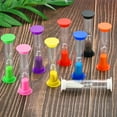 thumbnail image 6 of Uxcell 3 Minute Sand Timer, 10pack Small Sandy Clock, Count Down Sand Glass Blue, 6 of 6