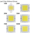 thumbnail image 2 of New For Flood Bulb Lamp DIY Floodlight Spotlight AC 85-265V LED COB Chip with Power Supply Driver 10W 20W 30W 50W 70W 100W Light Source WARM WHITE 70W WITH DRIVER, 2 of 8