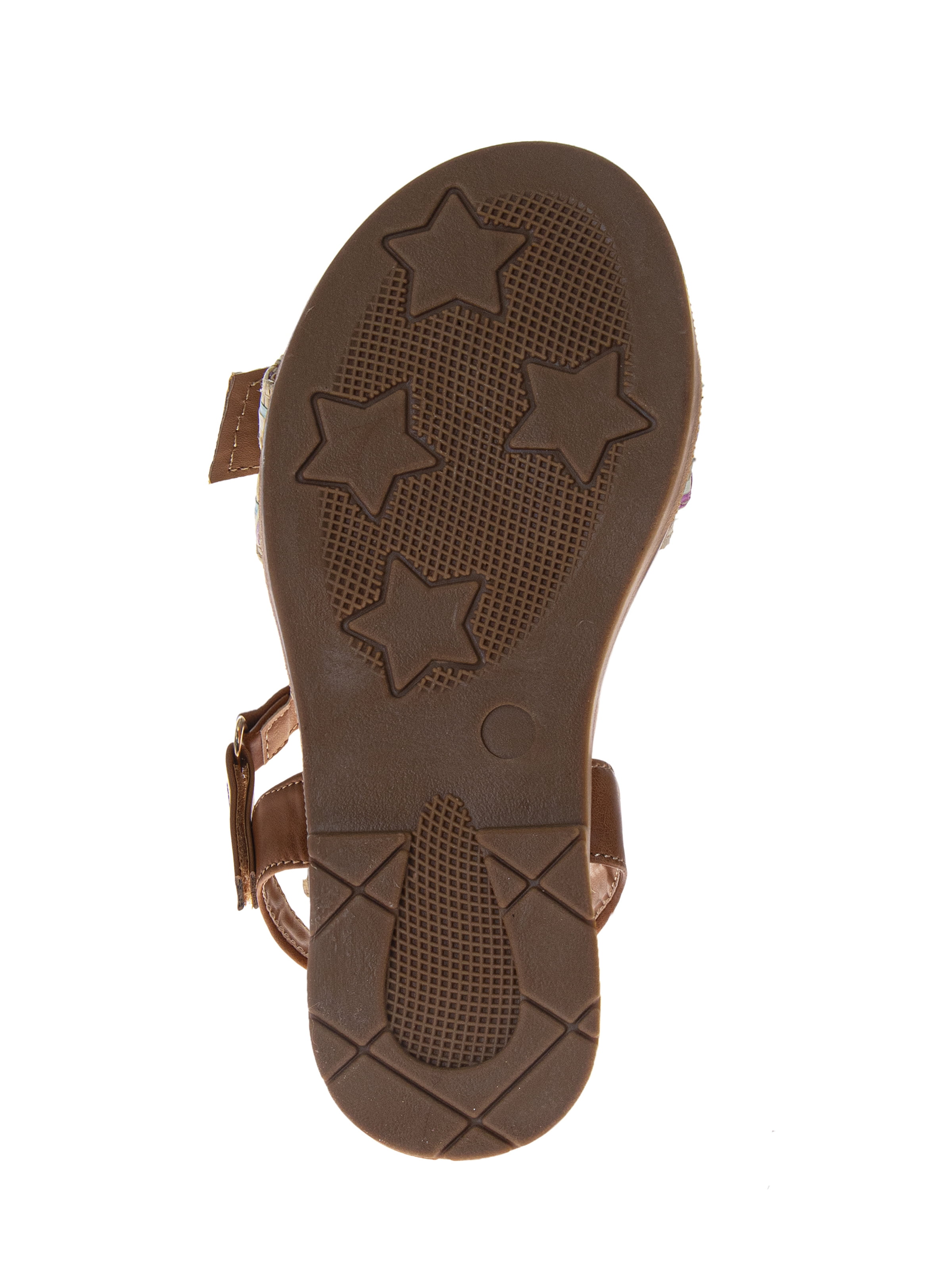 Kensie Girl Toddler Girls Multi Woven Sandals