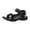 Black, variant on HZLPFO Boys Sandals Open-Toe Summer Outdoor Unisex Child Sport Sandals Athletic Lightweight,3