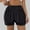 #3_Black, variant on Pajama Shorts for Womens Lace Trim Trendy Pjs Shorts 7" Lightweight Golf Shorts Drawstring Elastic Waist Bottoms Put On Strech Knee Length Bermuda Shorts Sleepwear