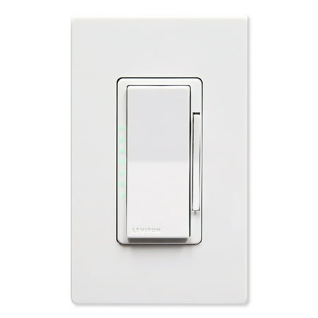 Leviton DL1KD-1BZ Decora Smart Lumina RF Dimmer Wall Switch, 1000W