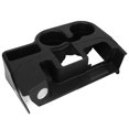 thumbnail image 2 of Black Center Console Add On Cup Holder SS281AZAA Replacement for Dodge Ram 1500 2500 3500 2003?2012, 2 of 5