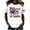 v#25White181, variant on WAYUTE Womens T-Shirts Us National Flag Pattern Short Sleeve Crew Neck Celebrate America'S 250Th Anniversary For 4Th Of July Outdoor Activities Breathable Tops,Black,L