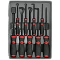 thumbnail image 4 of Performance Tool W948 9-Piece Hook/Pick/Scraper Set,Black/Red, 4 of 7
