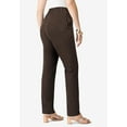 thumbnail image 3 of Roaman's Women's Plus Size Petite Plus Size Easy-Wear Straight Leg Jean, 3 of 5