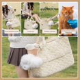 thumbnail image 4 of 16x7x12in Bolsa para mascotas transpirable de gran capacidad, 4 of 7